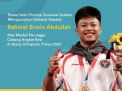 Plt Gubernur Beri Hadiah Rumah Kepada Rahmat Erwin atas Prestasi di Olimpiade Tokyo